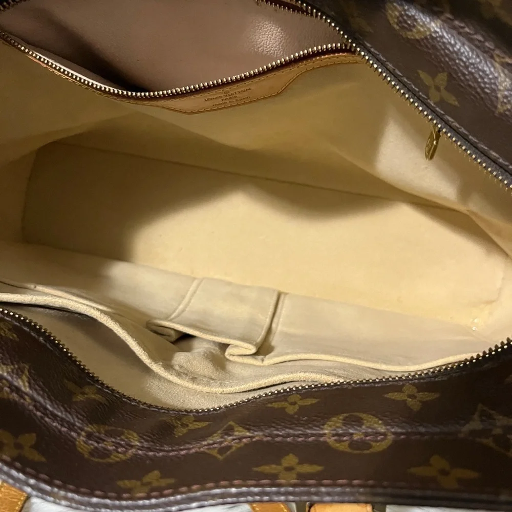 Louis Vuitton Brown and Tan Shopping Tote - Picture 4 of 16